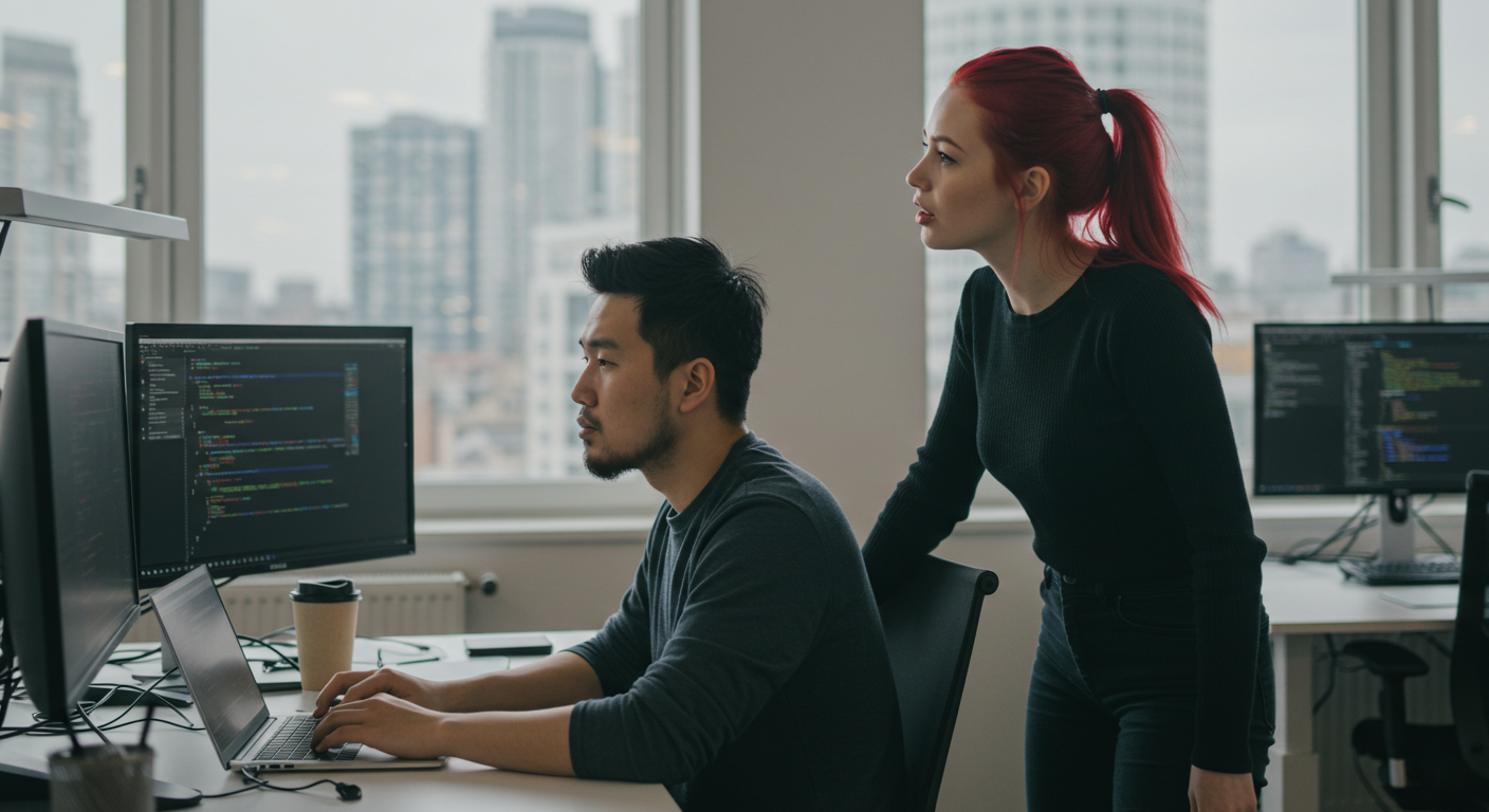 AI Development Agency illustration