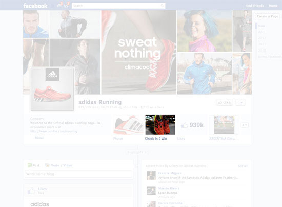 Adidas Checkin to Win: project image 1