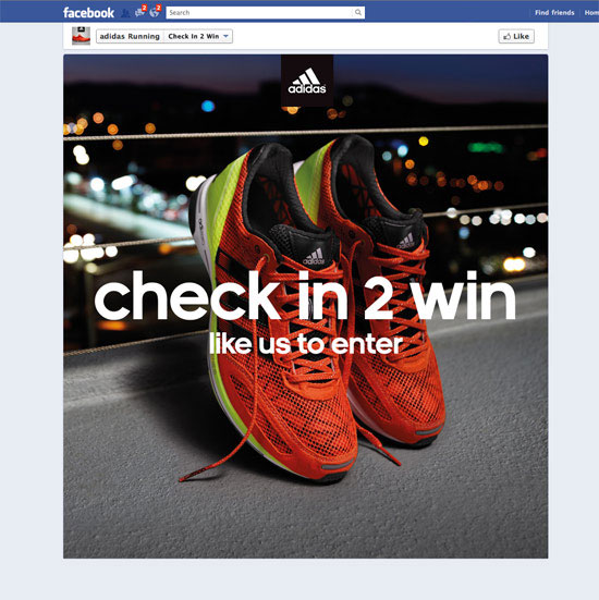 Adidas Checkin to Win: project image 3
