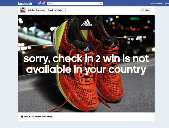 Adidas Checkin to Win: project image 6