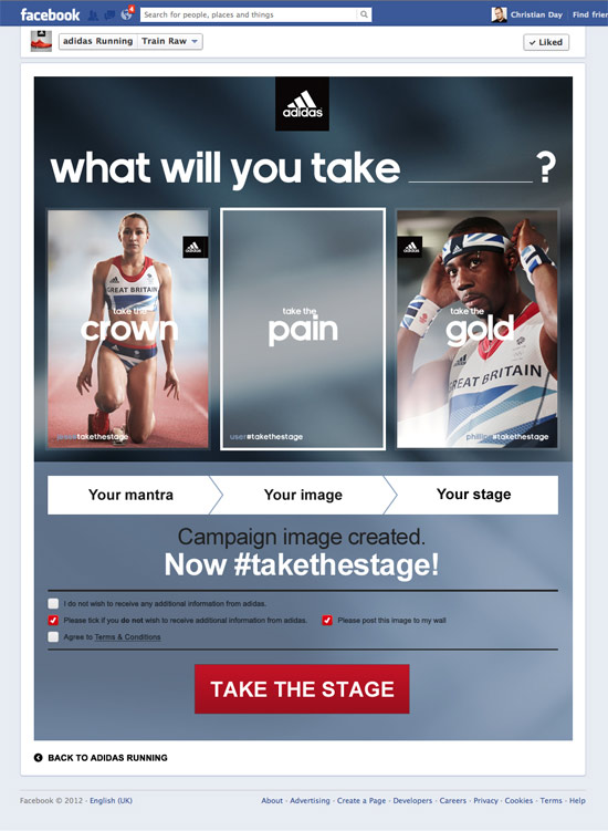 Adidas Take The Stage: project image 4