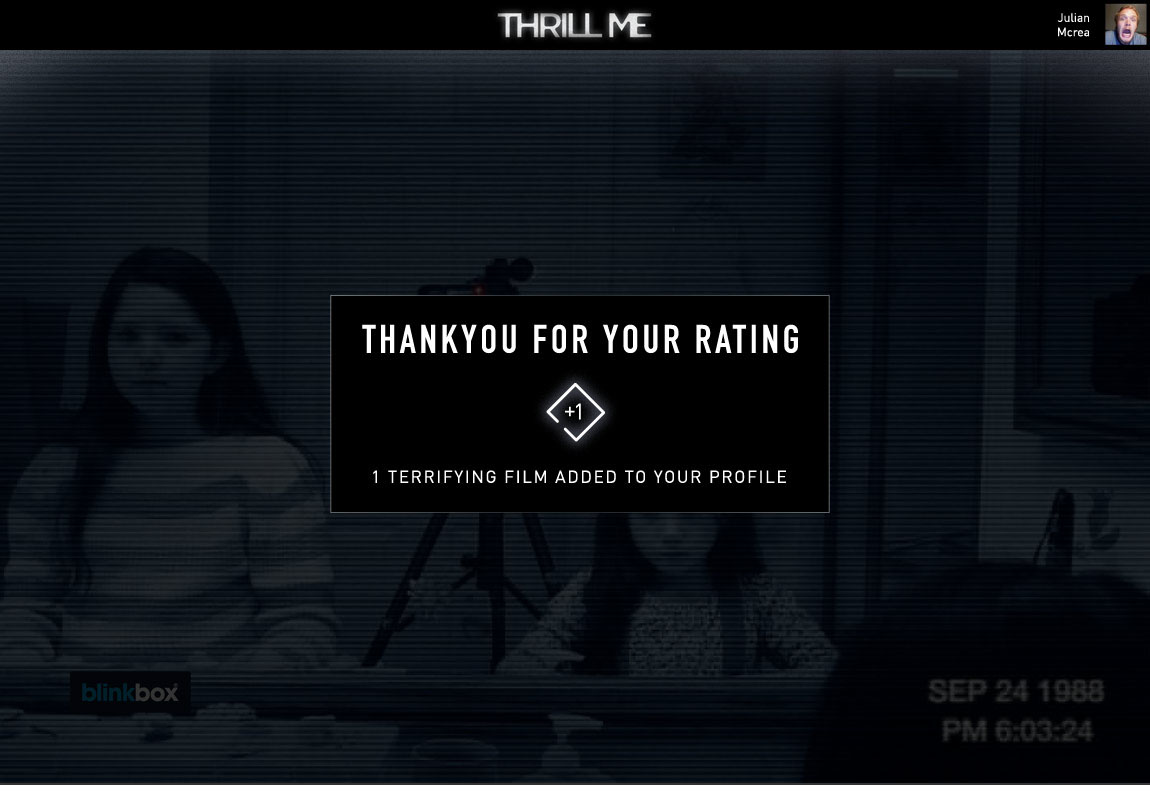 Thrill Me Face tracking: project image 11